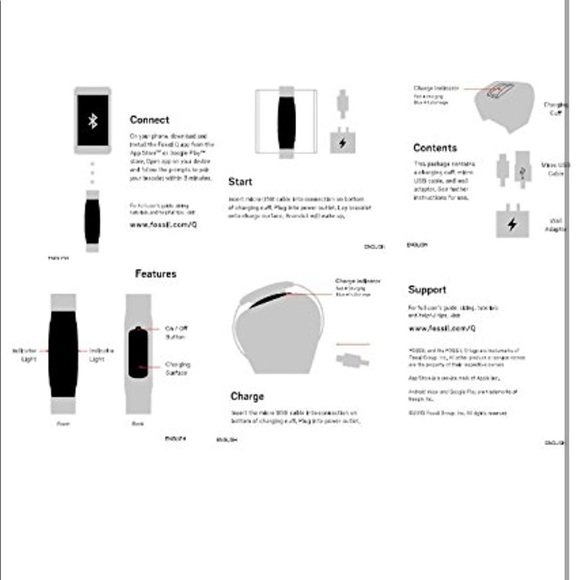 NEW in box Fossil Q Smart Bracelet - Picture 4 of 8